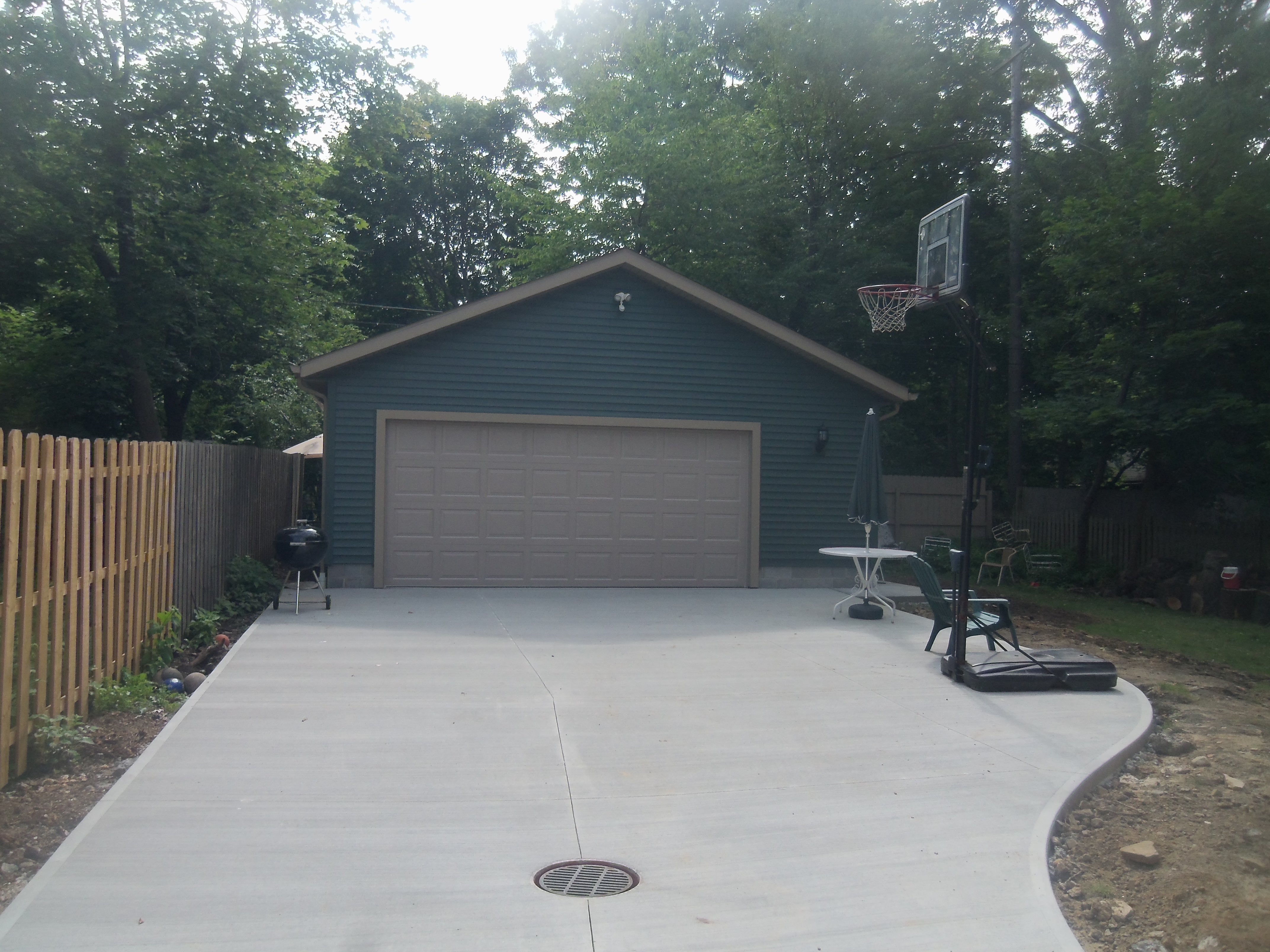 new stand-alone garage